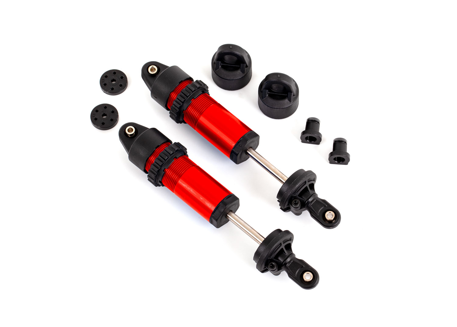 Red Aluminum GT-Maxx Shocks (2)