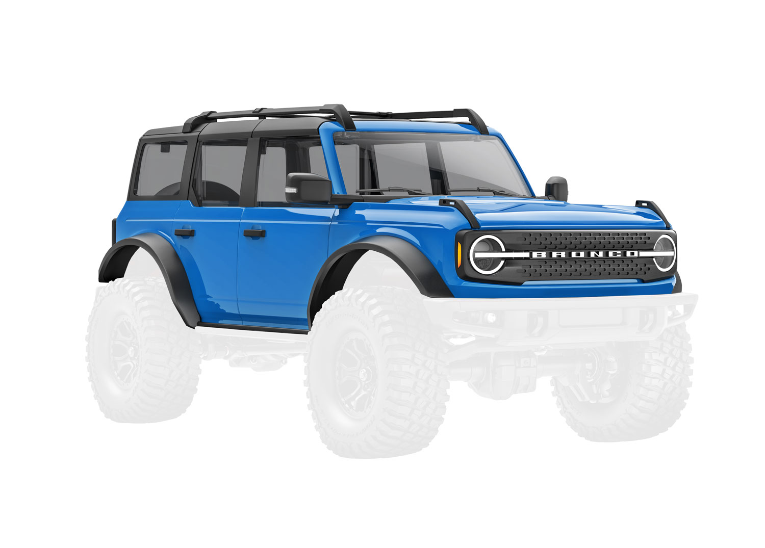 TRX-4M Ford Bronco Assembled Blue Body