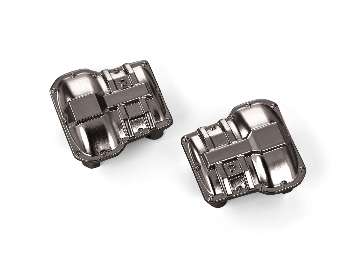 Black Chrome Axle Covers (F&R)