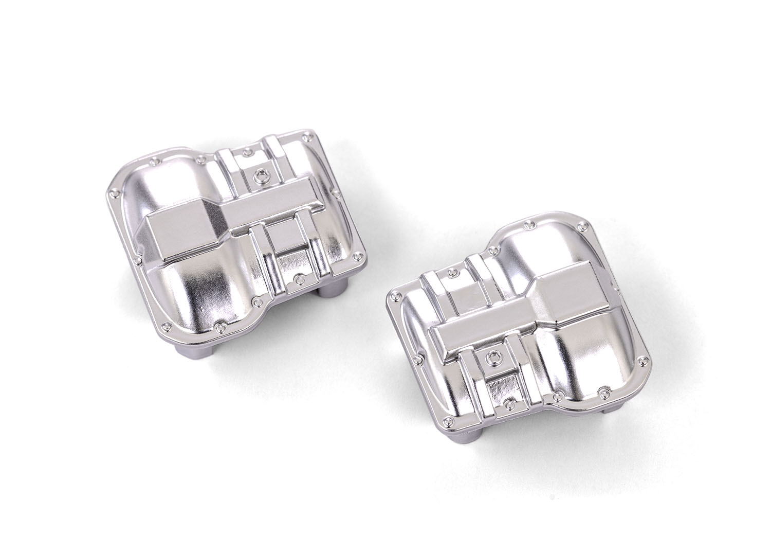 Satin Chrome Axle Covers (F&R)