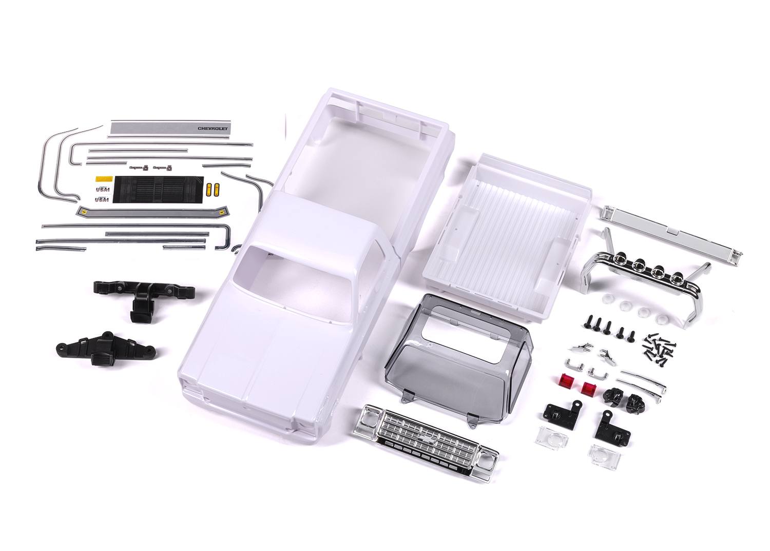 TRX-4M Chevrolet K10 Unpainted Body Kit