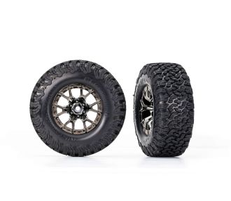 Ford Raptor R Black Front Wheels with BFG Tires (2)