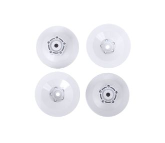 White Wheel Discs (4)