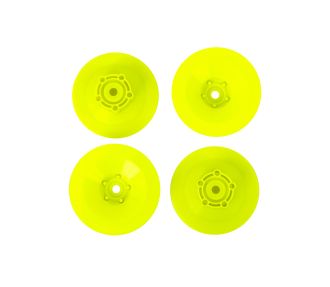 Yellow Wheel Discs (4)