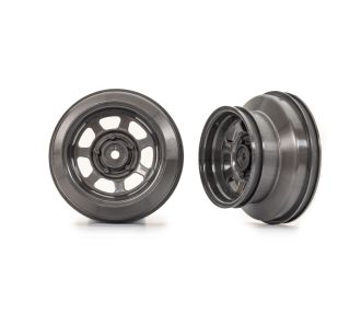 Dirt Oval Gray Front Wheels (2)