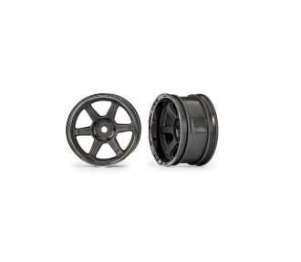 1.9" Gray 6-Spoke Rear Wheels (2)