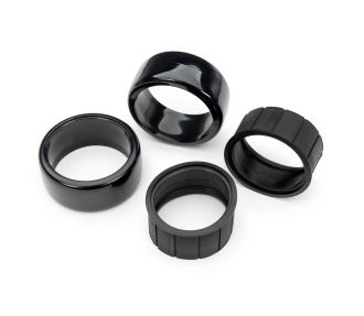 1.9" Rear Hard Drift Tires w/Inserts (2)