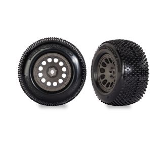 Gray Mini XRT Wheels w/ Response Pro Tires (2)