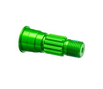 Green Aluminum Front Stub Axle
