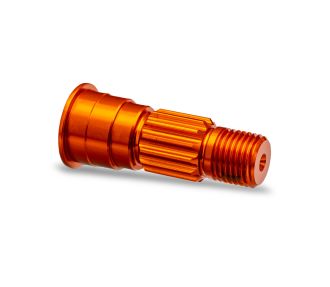 Orange Aluminum Front Stub Axle