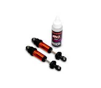 Orange Aluminum GT-Maxx Front Shocks (2)