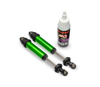 Green Aluminum GT-Maxx Rear Shocks (2)