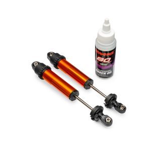 Orange Aluminum GT-Maxx Rear Shocks (2)
