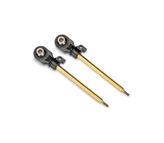 72 mm GT-Maxx TiN-Coated Steel Shock Shafts (2)