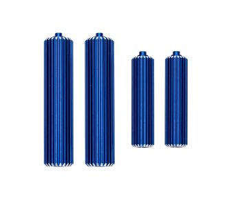 Blue Aluminum Sand Car Shock Reservoirs (F&R)