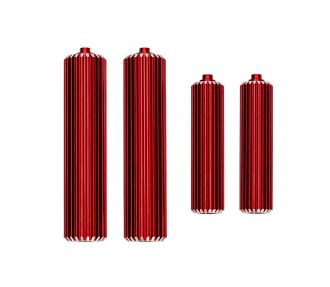 Red Aluminum Sand Car Shock Reservoirs (F&R)