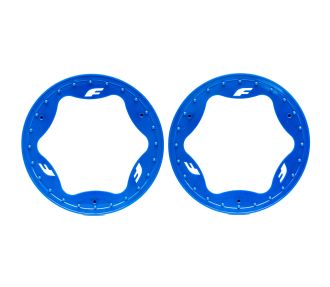 3.9" Red Funco Rear Beadlock Rings (2)