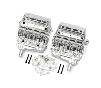 Pro Scale Sand Car Satin Chrome Engine Block