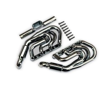 Pro Scale Sand Car Black Chrome Exhaust Headers