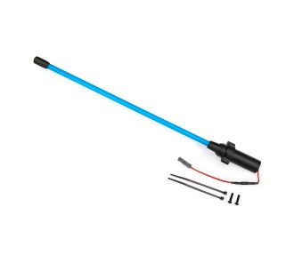 Blue LED Whip Light w/ Flex-Tech Mount