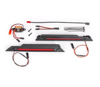 Pro Scale Sand Car Red Underbody LED Light Kit