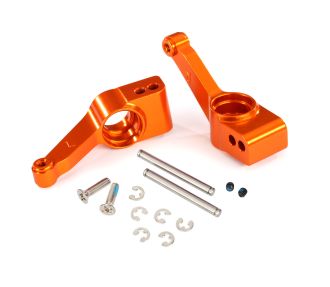 Orange Aluminum Axle Carriers (L&R)