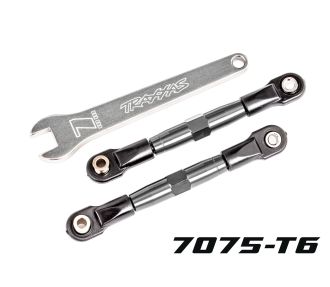 TUBES 67 mm Gray Aluminum Front Camber Links (2)