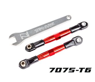 TUBES 67 mm Red Aluminum Front Camber Links (2)