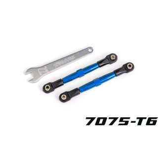 TUBES 75 mm Blue Aluminum Front Toe Links (2)