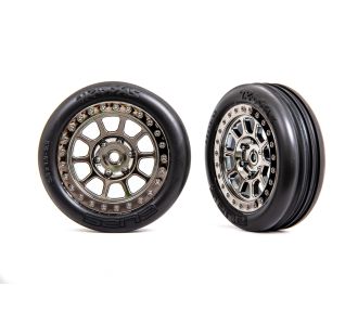 Multi-Spoke  2.2" Wheels with Alias Tires (2)