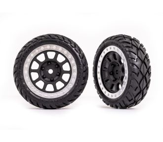 Multi-Spoke 2.2" Wheels with Anaconda Tires (2)