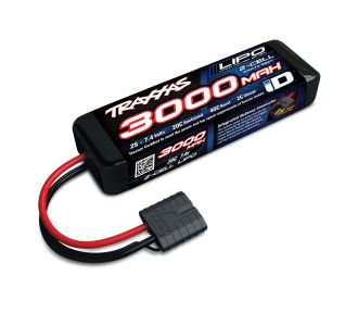 3000 mAh 7.4 Volt 2-Cell LiPo Battery