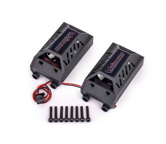 Dual Cooling Fan Kit with Shroud and Screws