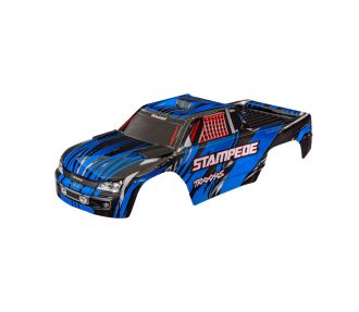 Stampede 2WD Blue Clipless Body