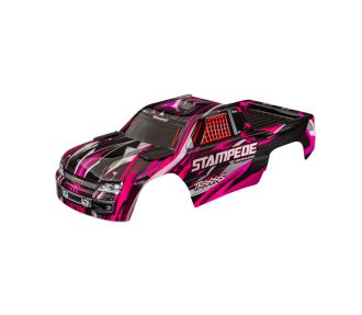 Stampede 2WD Pink Clipless Body
