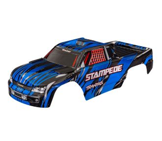 Stampede 2WD Blue Clipless Body
