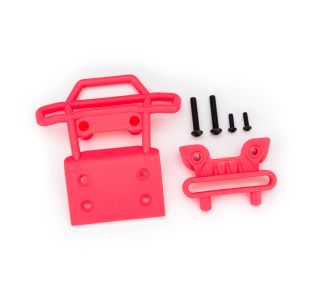 Pink Front Bumper and Bumper Mount