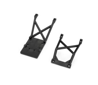 Black Front and Rear Skid Plates