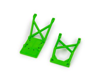 Green Front and Rear Skid Plates