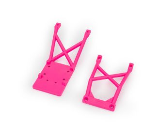 Pink Front and Rear Skid Plates