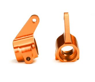 Orange Aluminum Steering Blocks (L&R)