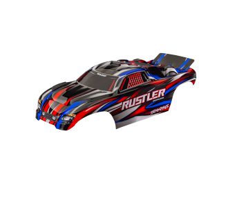 Rustler 2WD Red Clipless Body