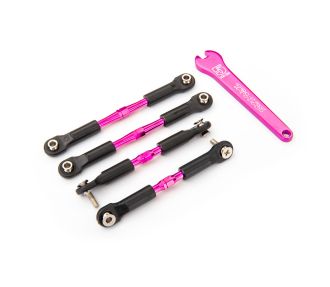 Pink Aluminum Camber Link Set (F&R)