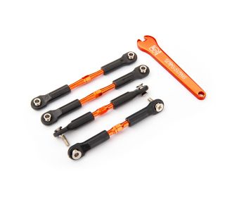 Orange Aluminum Camber Link Set (F&R)