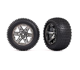 RXT 2.8" Black Chrome Wheels & Alias Tires (2)