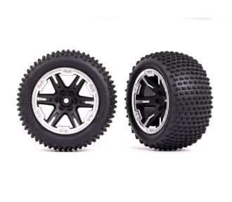 RXT 2.8" Black & Satin Wheels & Alias Tires (2)