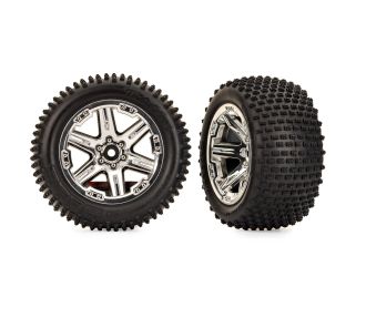 RXT 2.8" Chrome Wheels & Alias Tires (2)