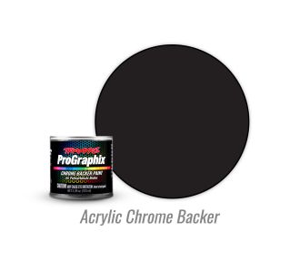 Black Acrylic ProGraphix Backing Paint (100 ml)