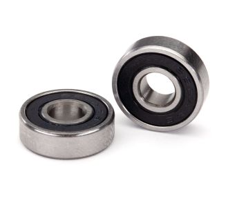 Black-Seal Ball Bearings 6x16x5 mm (2)