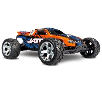 Traxxas Jato 3.3 (55077-3) three-quarter view (orange)